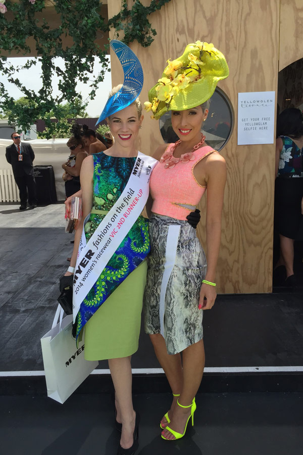 with second runner up fashions on the field