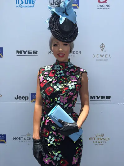 Queensland state final fashions on the field