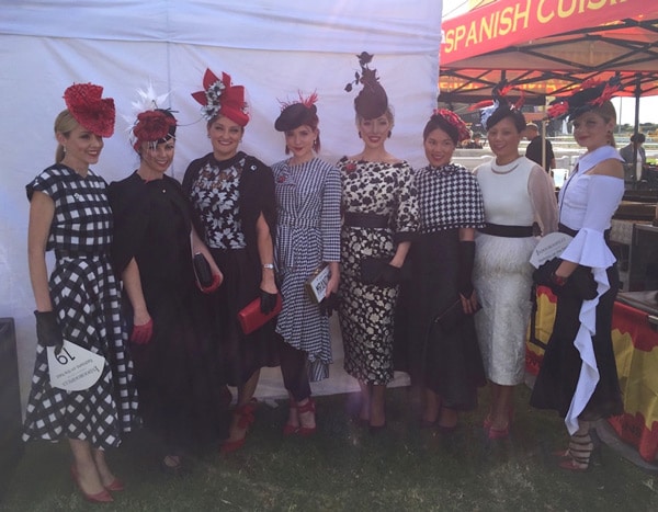 stradbroke cup day black white touch red