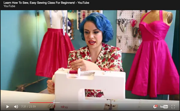 DIY skills sewing craft youtube
