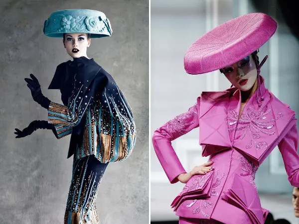Mushroom hats inspired by Dior