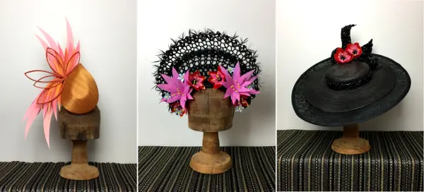 Traditional millnery hat designs