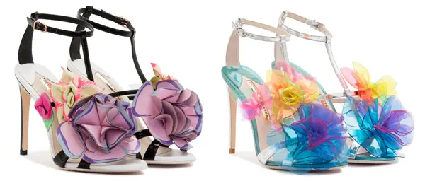 Sophia Webster colourful high heels