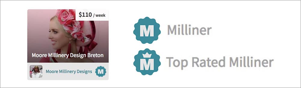 millinery market top rated seller