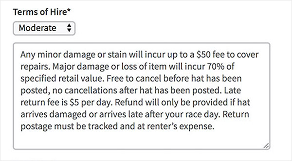 cancellation damage refund policy