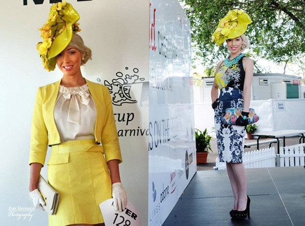 milano imai racing fashion blogger yellow outfit