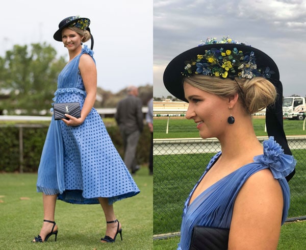Kimberly Rose SA winner blue dress