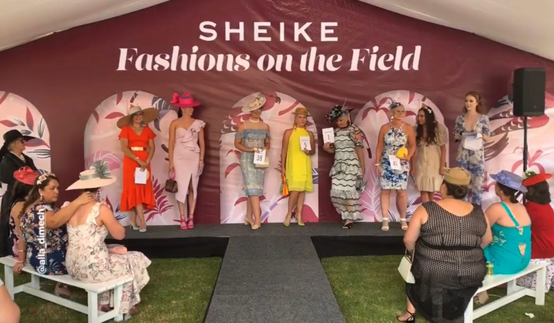 sheike fashions on the field competition heats