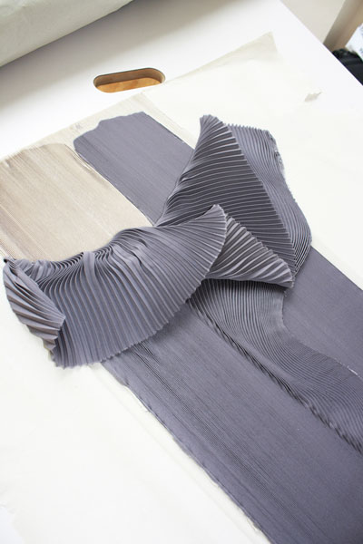 the making of pleats