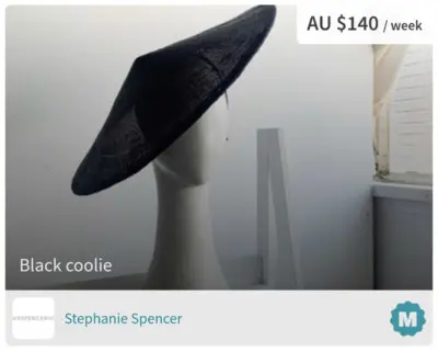 stepahnie spencer for rent millinery market