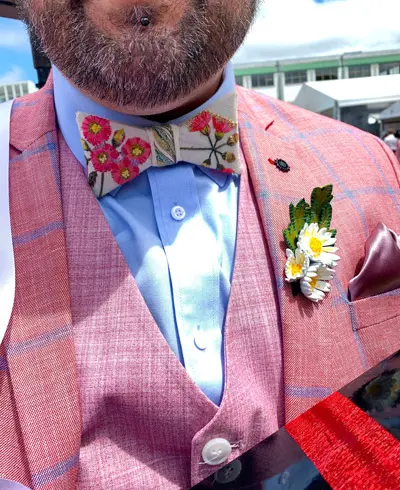 mens accessories bow tie lapel fashion